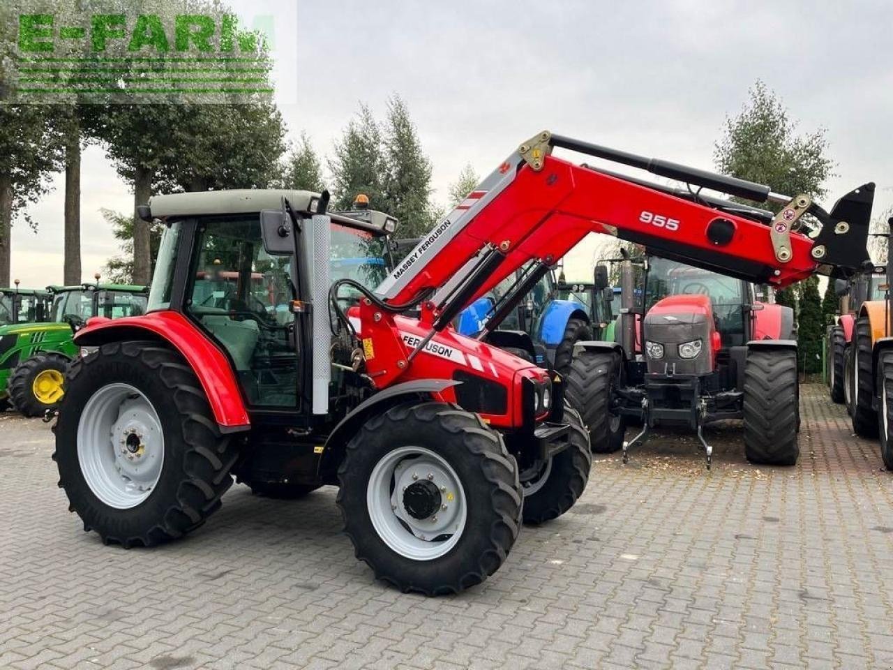 Traktor typu Massey Ferguson 5455 dyna-4 + massey ferguson 955, Gebrauchtmaschine v DAMAS?AWEK (Obrázek 4)
