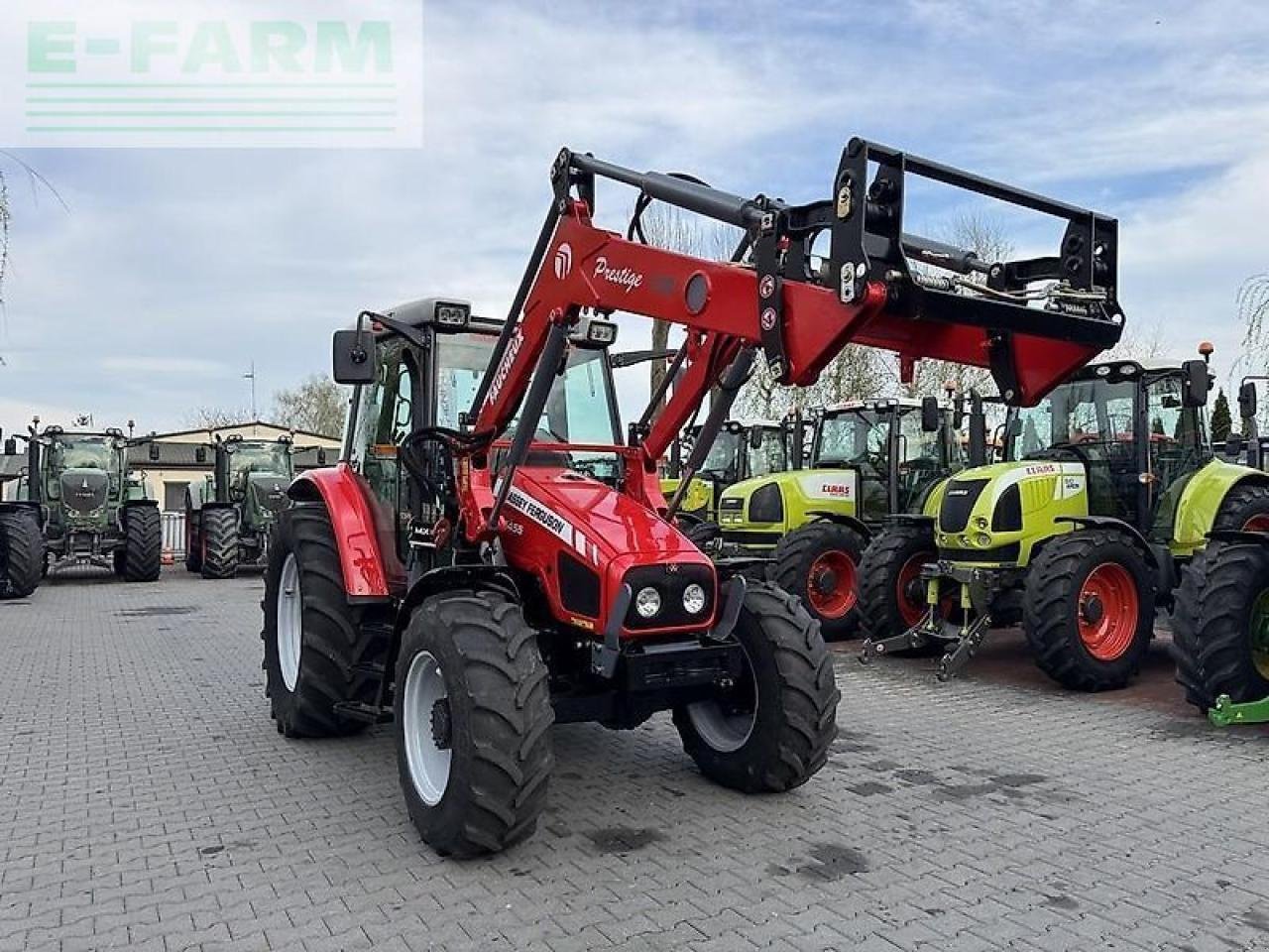 Traktor typu Massey Ferguson 5455 + faucheux prestige 120, Gebrauchtmaschine v DAMAS?AWEK (Obrázek 3)