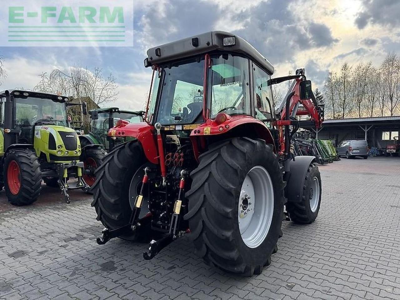 Traktor типа Massey Ferguson 5455 + faucheux prestige 120, Gebrauchtmaschine в DAMAS?AWEK (Фотография 7)