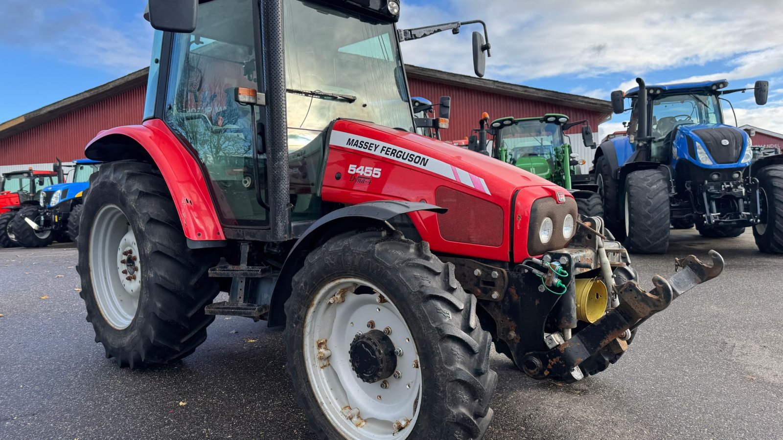 Traktor des Typs Massey Ferguson 5455 KUN 4700 TIMER OG FRONT PTO!, Gebrauchtmaschine in Nørager (Bild 7)