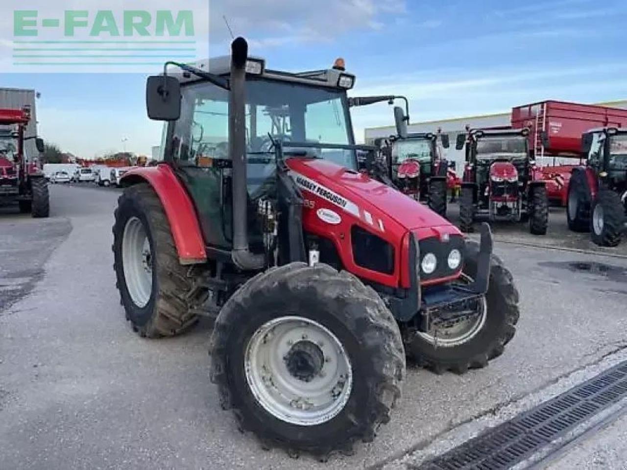 Traktor Türe ait Massey Ferguson 5455, Gebrauchtmaschine içinde MARLENHEIM (resim 2)