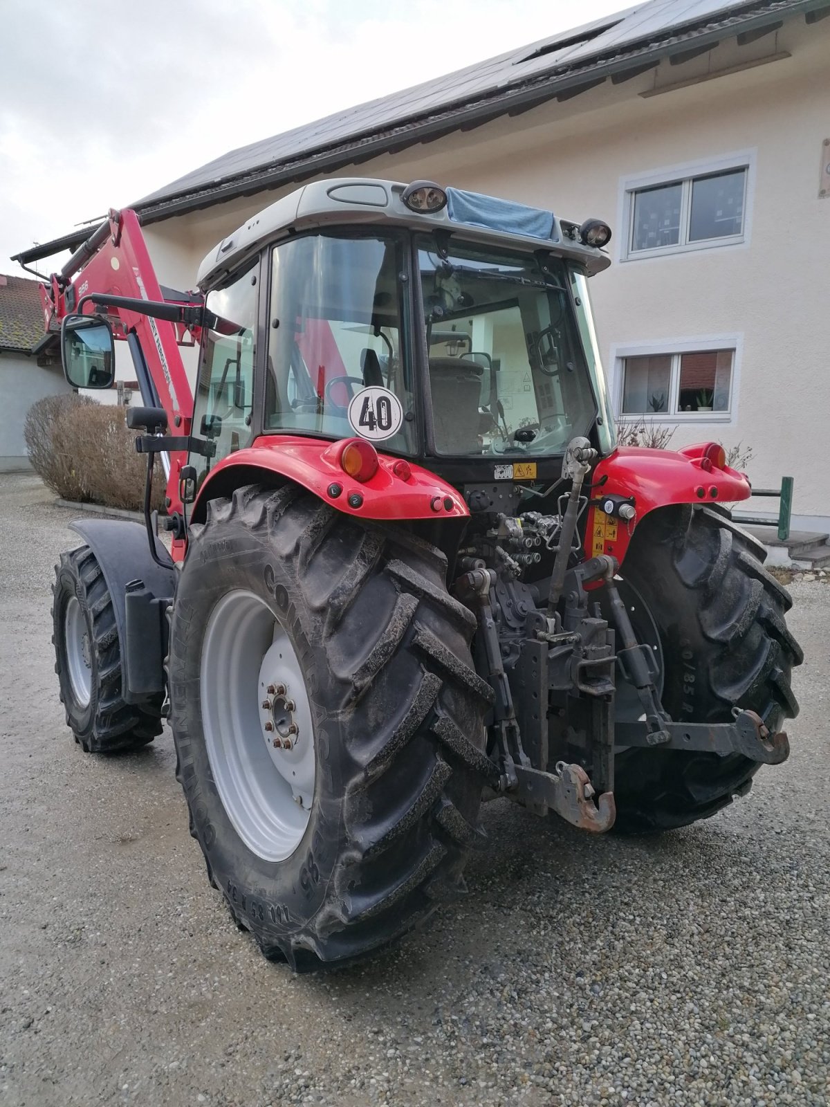 Traktor типа Massey Ferguson 5455, Gebrauchtmaschine в Geisenhausen (Фотография 3)