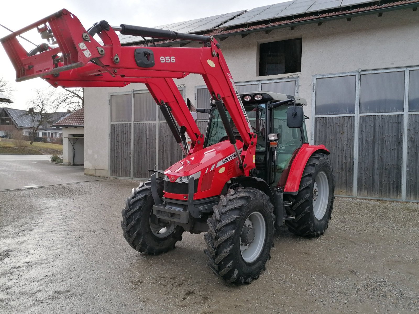 Traktor типа Massey Ferguson 5455, Gebrauchtmaschine в Geisenhausen (Фотография 20)