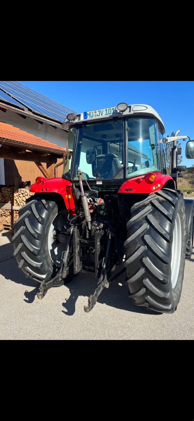 Traktor Türe ait Massey Ferguson 5455, Gebrauchtmaschine içinde Polling (resim 3)