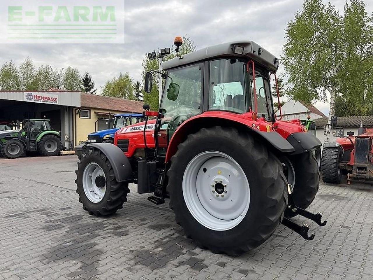 Traktor typu Massey Ferguson 5470 dyna-4, Gebrauchtmaschine w DAMAS?AWEK (Zdjęcie 9)