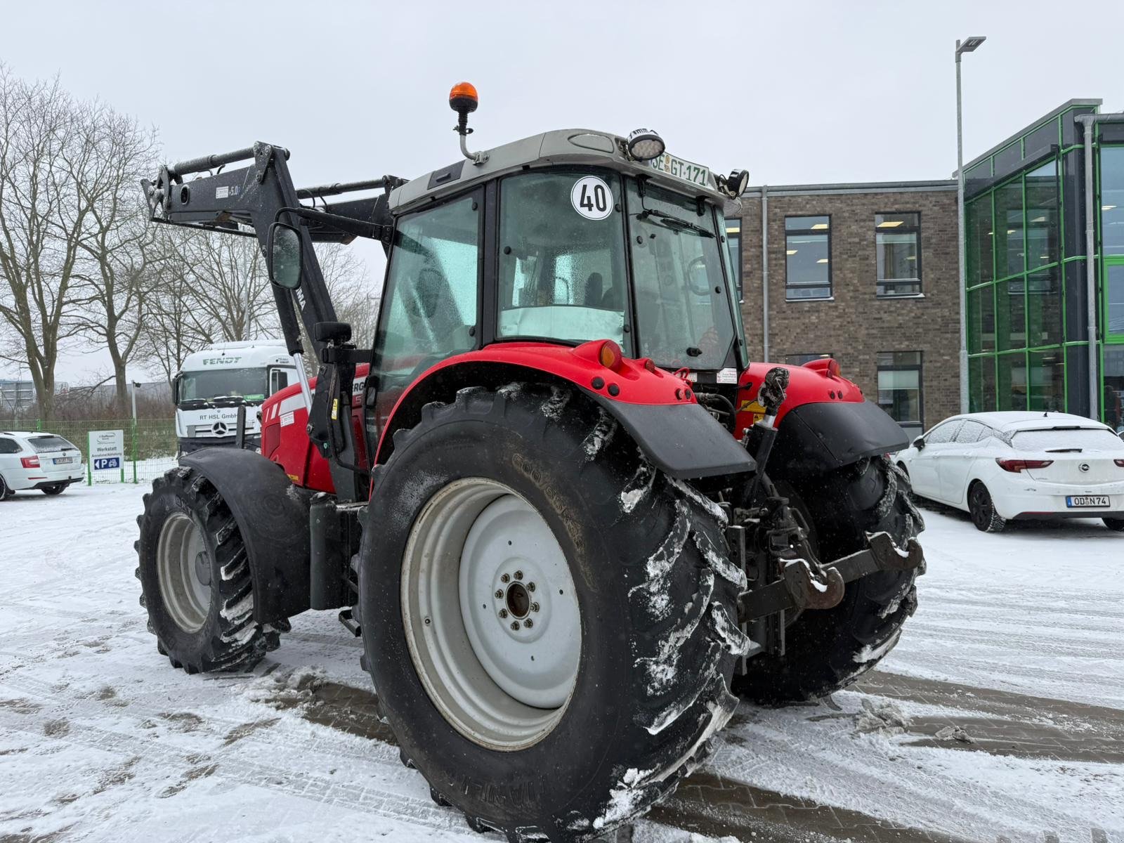 Traktor des Typs Massey Ferguson 5475 Dyna 4, Gebrauchtmaschine in Bad Oldesloe (Bild 5)