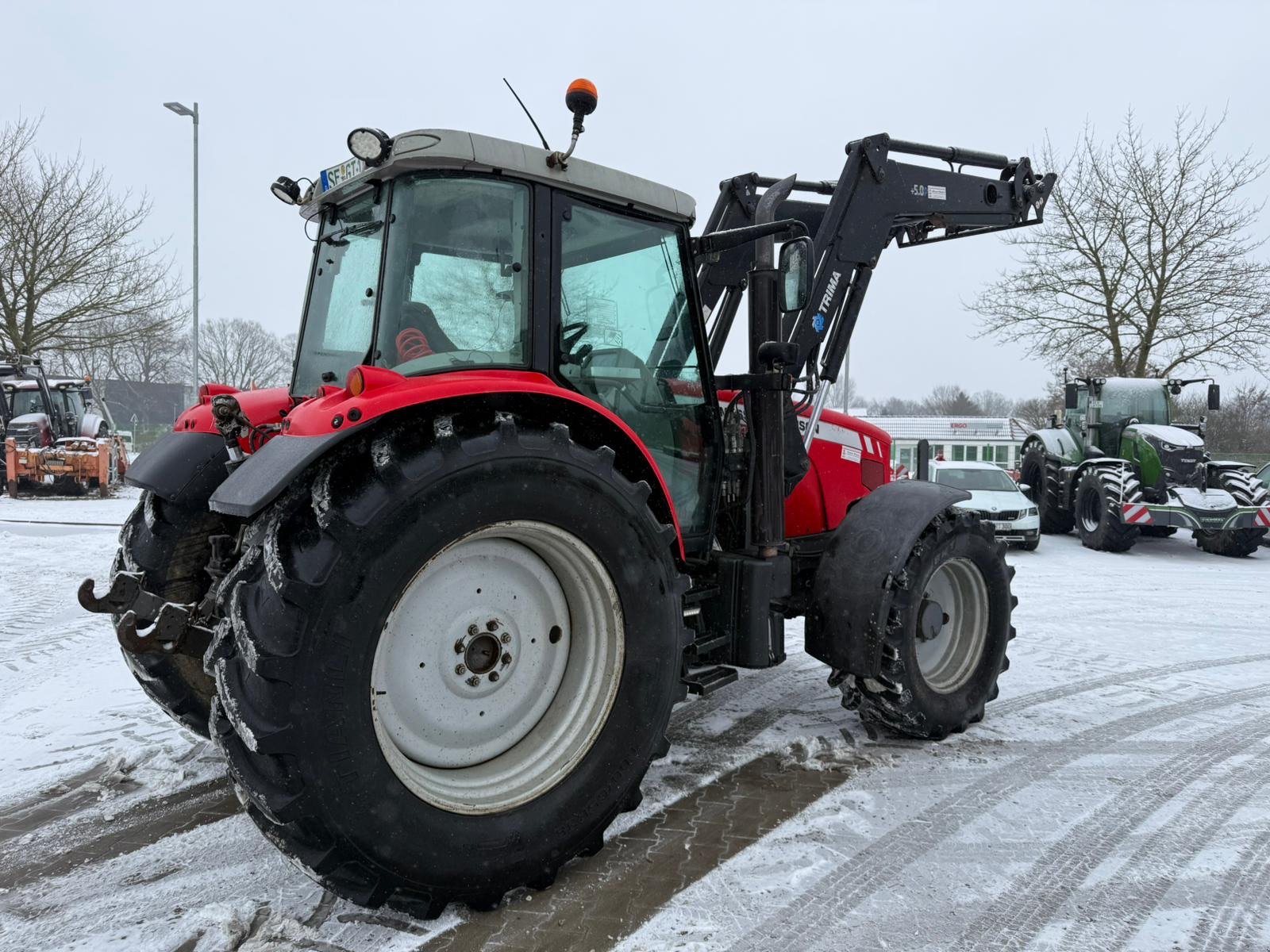 Traktor des Typs Massey Ferguson 5475 Dyna 4, Gebrauchtmaschine in Bad Oldesloe (Bild 7)