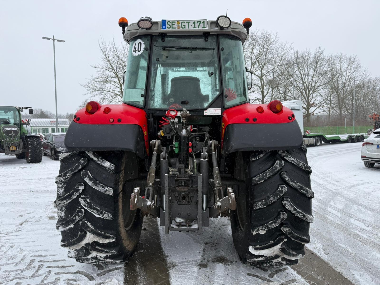 Traktor des Typs Massey Ferguson 5475 Dyna 4, Gebrauchtmaschine in Bad Oldesloe (Bild 8)