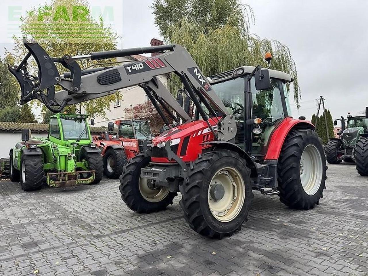 Traktor van het type Massey Ferguson 5610 dyna-4 + mx t410, Gebrauchtmaschine in DAMAS?AWEK (Foto 1)