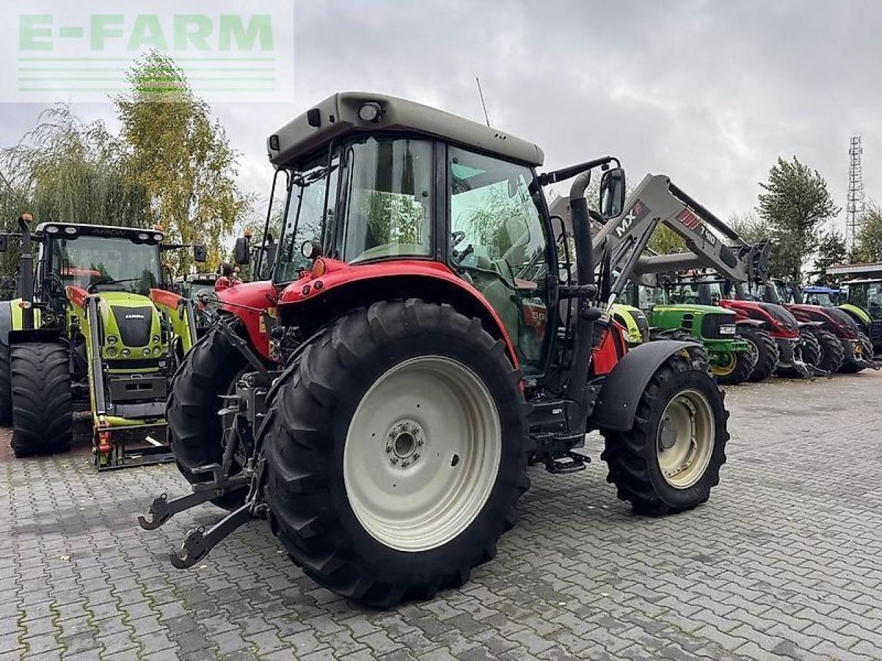 Traktor Türe ait Massey Ferguson 5610 dyna-4 + mx t410, Gebrauchtmaschine içinde DAMAS?AWEK (resim 5)