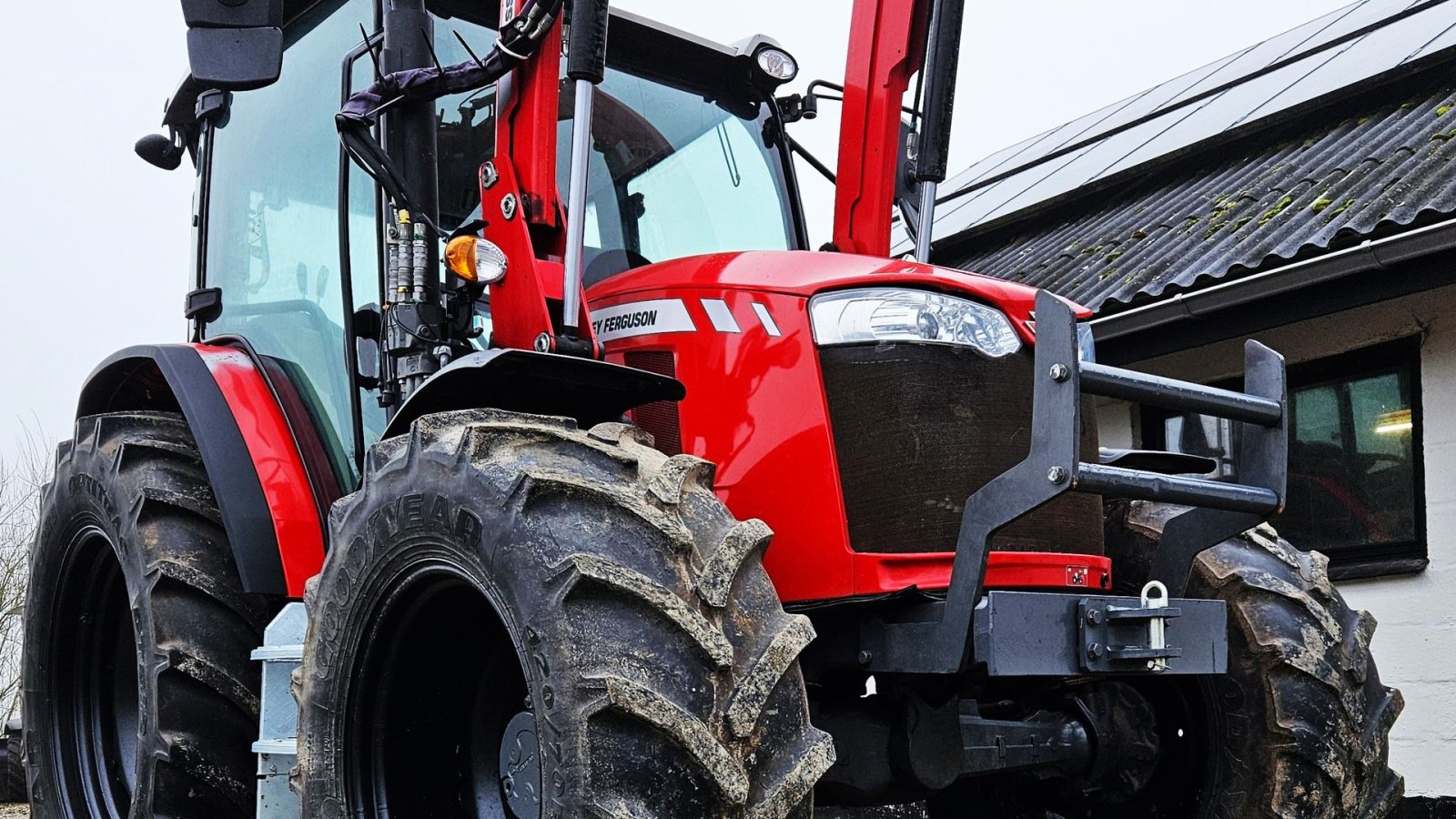 Traktor типа Massey Ferguson 5708 Dyna 4 / meget pæn og kun 1200 timer / med frontlæsser, Gebrauchtmaschine в Arden (Фотография 10)