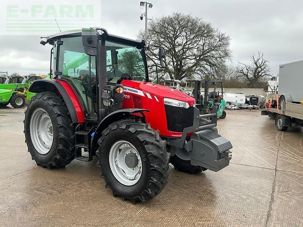 Traktor типа Massey Ferguson 5709 dyna 4 tractor (st25610), Gebrauchtmaschine в SHAFTESBURY (Фотография 2)