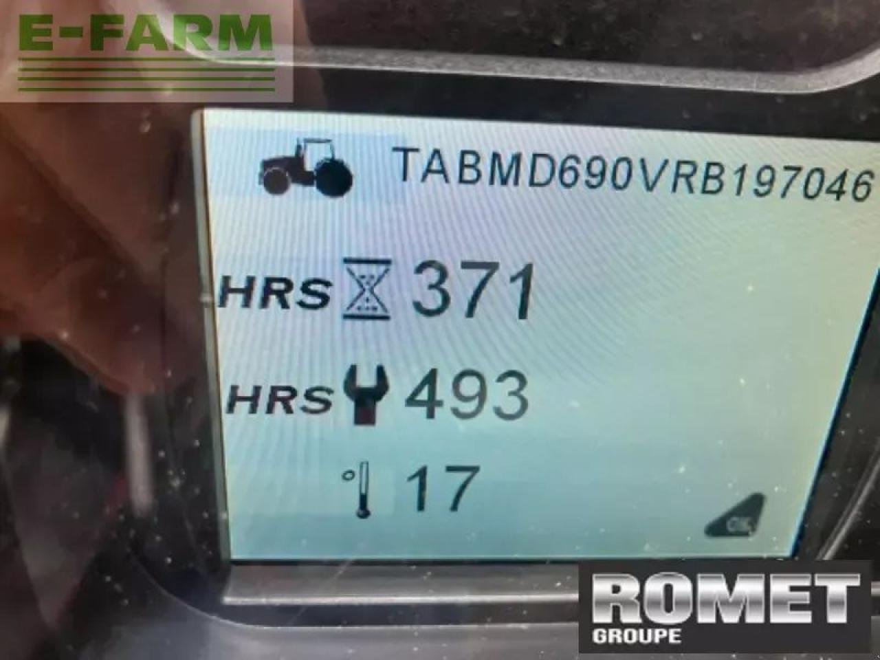 Traktor του τύπου Massey Ferguson 5710 m d4 es, Gebrauchtmaschine σε GENNES-SUR-GLAIZE (Φωτογραφία 5)