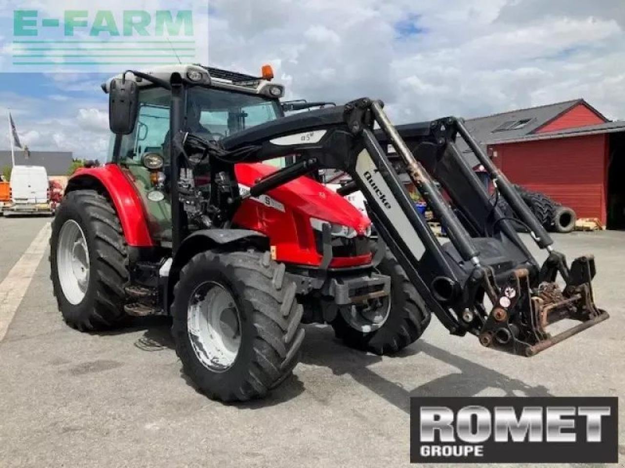 Traktor типа Massey Ferguson 5710 s d4 ef mr, Gebrauchtmaschine в GENNES-SUR-GLAIZE (Фотография 9)