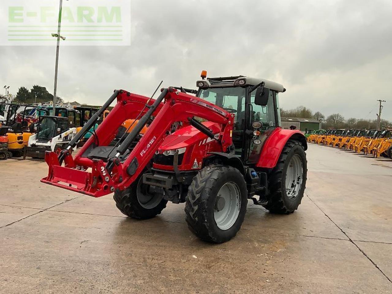 Traktor del tipo Massey Ferguson 5712sl dyna 4 tractor (st25361), Gebrauchtmaschine en SHAFTESBURY (Imagen 8)