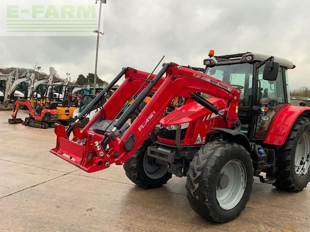 Traktor del tipo Massey Ferguson 5712sl dyna 4 tractor (st25361), Gebrauchtmaschine en SHAFTESBURY (Imagen 12)