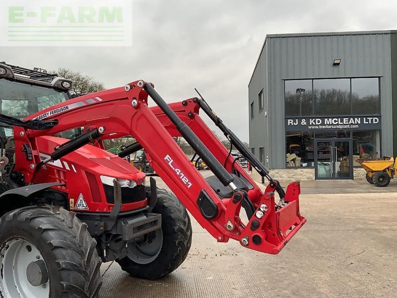 Traktor typu Massey Ferguson 5712sl dyna 4 tractor (st25361), Gebrauchtmaschine v SHAFTESBURY (Obrázek 11)