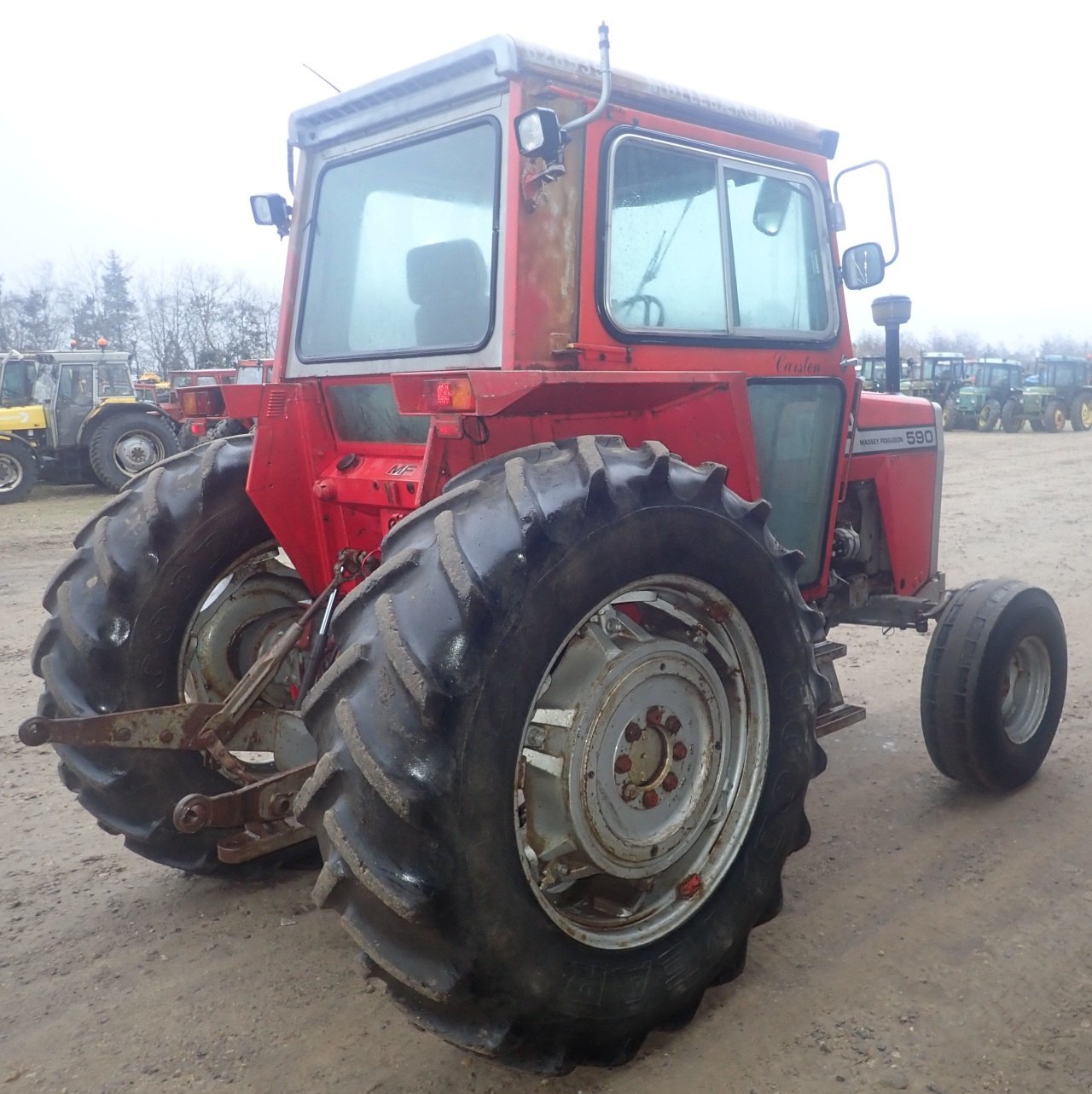 Traktor des Typs Massey Ferguson 590, Gebrauchtmaschine in Viborg (Bild 4)