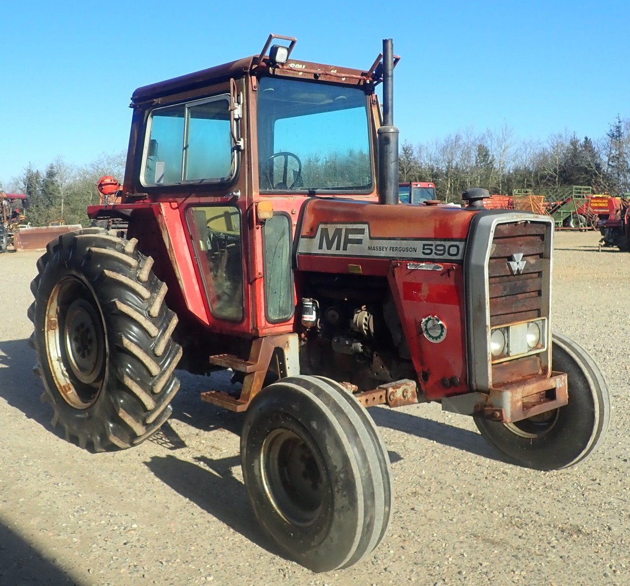 Traktor типа Massey Ferguson 590, Gebrauchtmaschine в Viborg (Фотография 4)