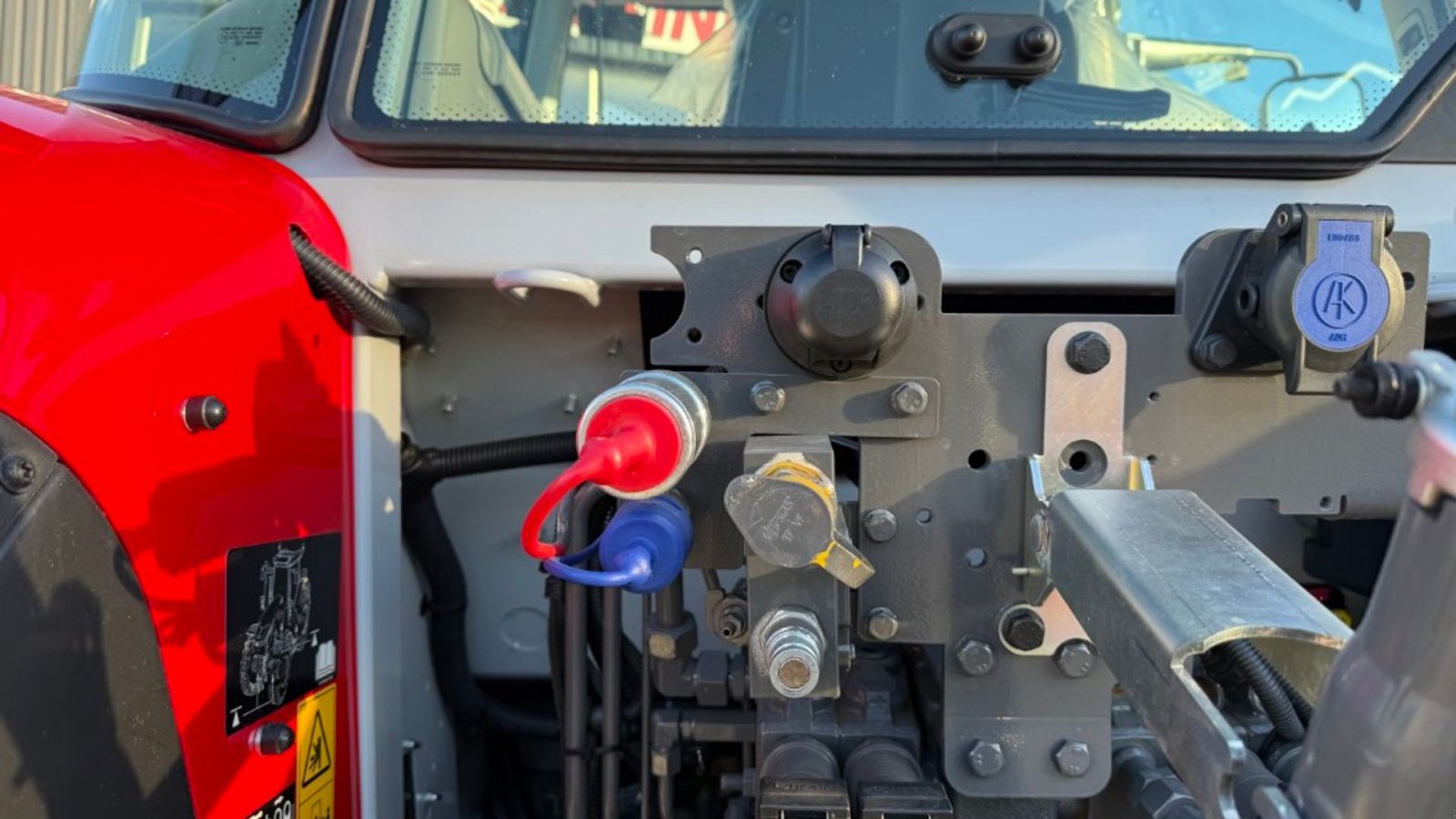 Traktor от тип Massey Ferguson 5S.125 Dyna-6 Efficient M/FL4121 læsser, Gebrauchtmaschine в Hadsten (Снимка 9)