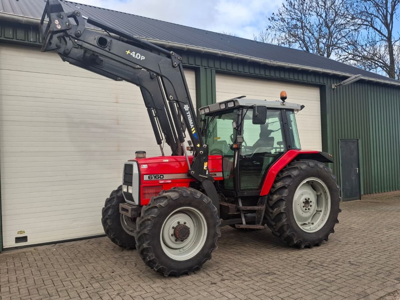 Traktor типа Massey Ferguson 6160 Dynashift, Gebrauchtmaschine в Witte paarden (Фотография 11)