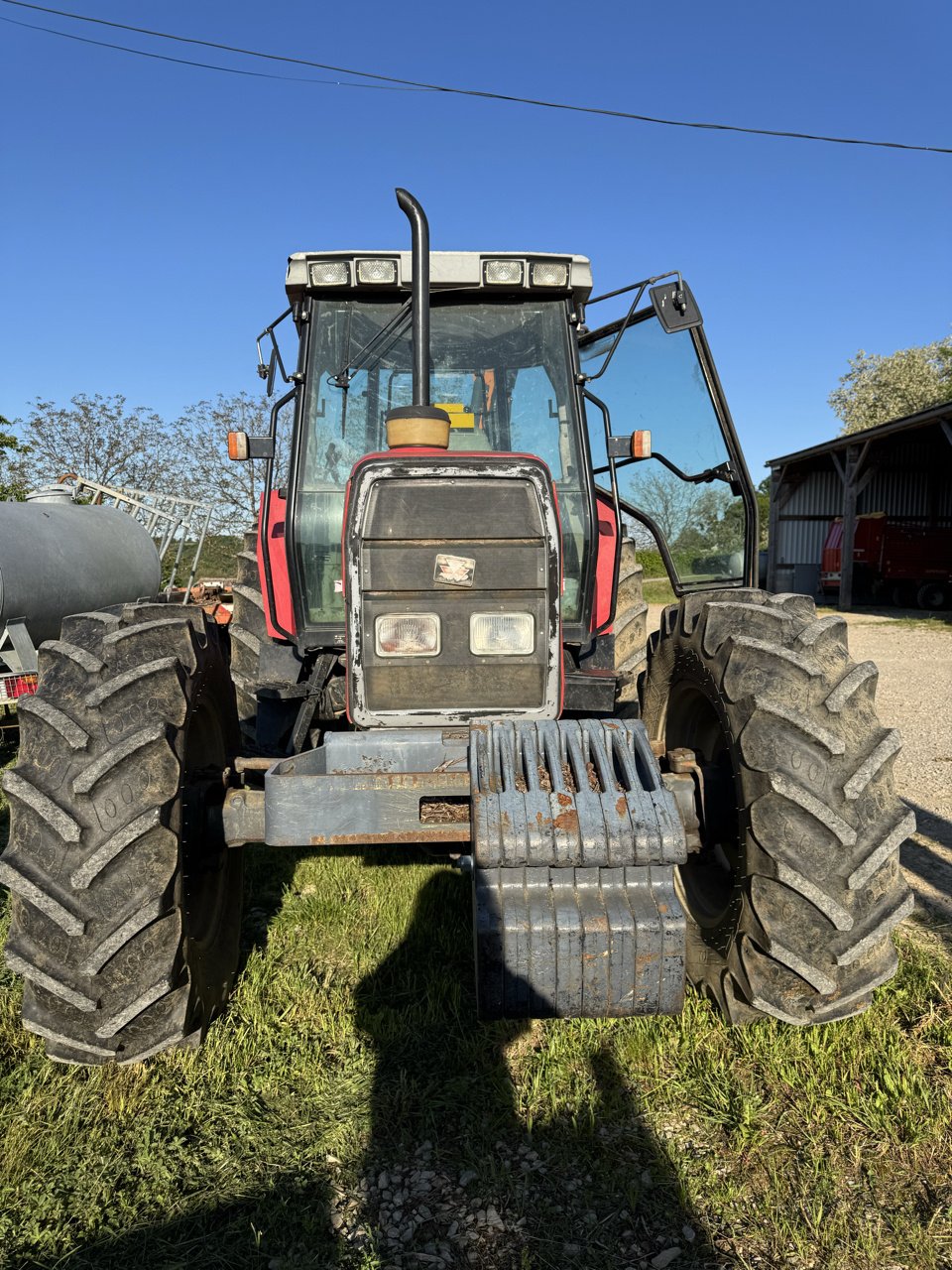 Traktor типа Massey Ferguson 6160, Gebrauchtmaschine в LACAPELLE-MARIVAL (Фотография 4)