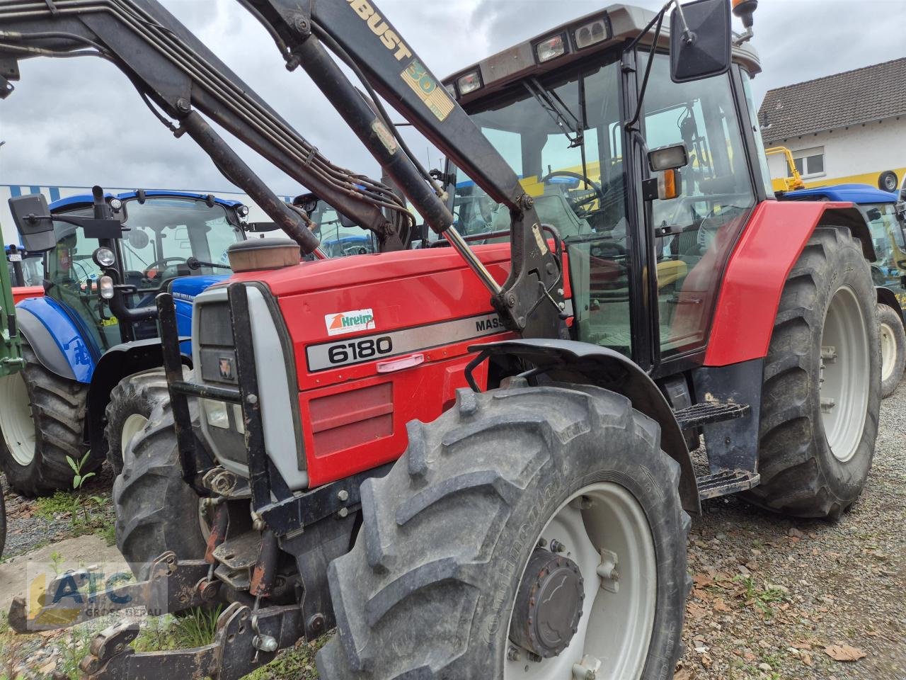 Traktor del tipo Massey Ferguson 6180 A, Gebrauchtmaschine In Groß-Gerau (Immagine 5)