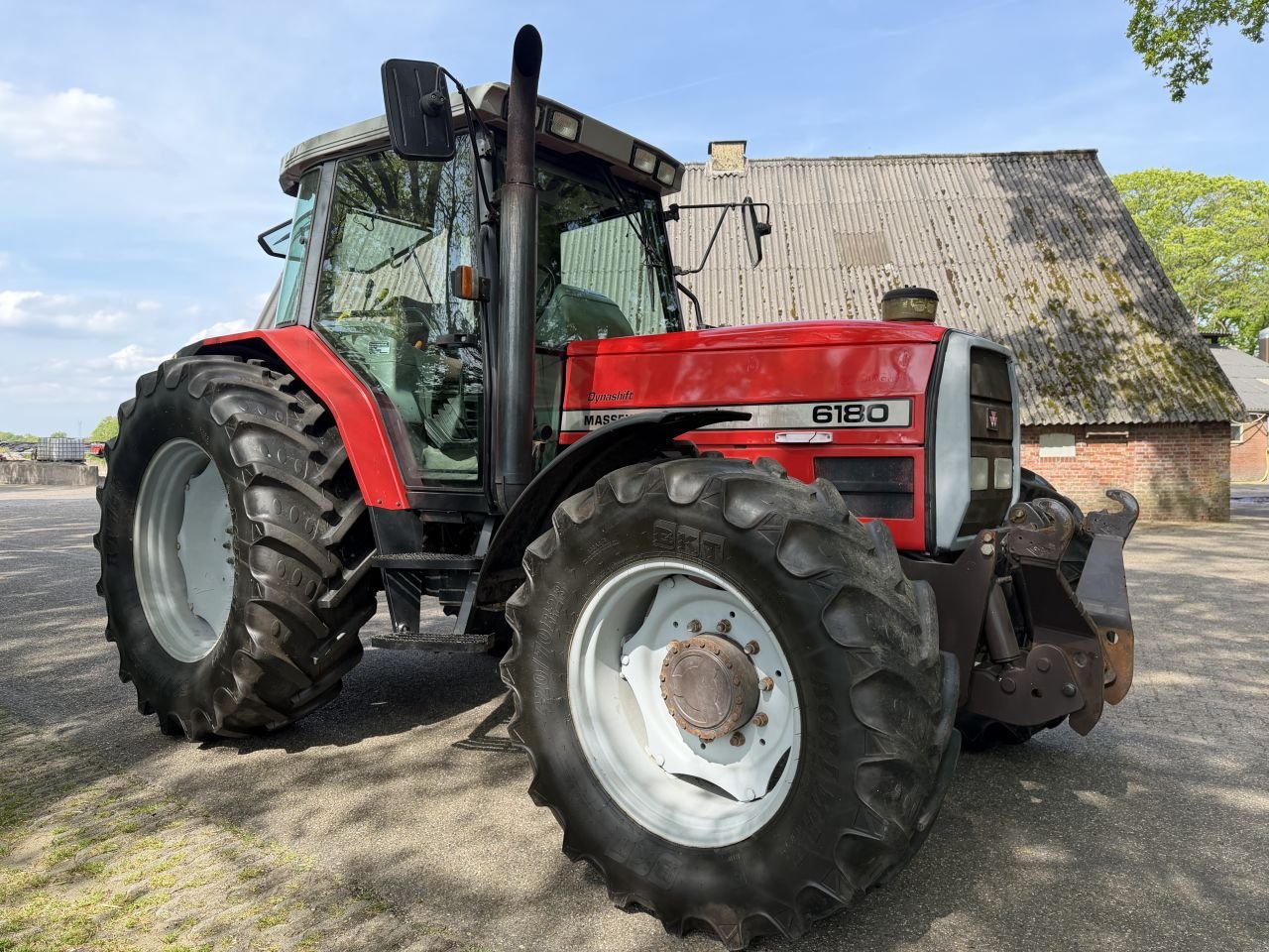 Traktor del tipo Massey Ferguson 6180 Dynashift, Gebrauchtmaschine In Rossum (Immagine 2)