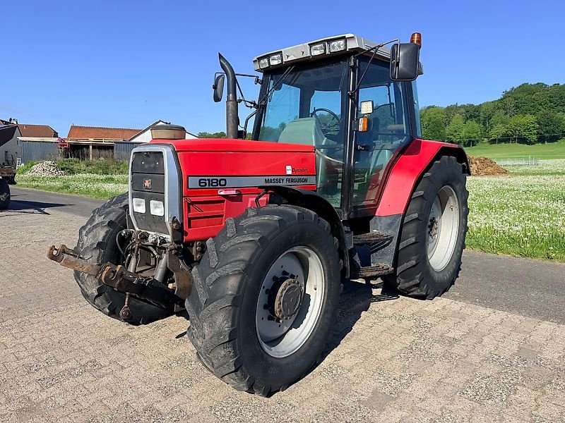 Traktor от тип Massey Ferguson 6180 Dynashift, Gebrauchtmaschine в Steinau  (Снимка 9)