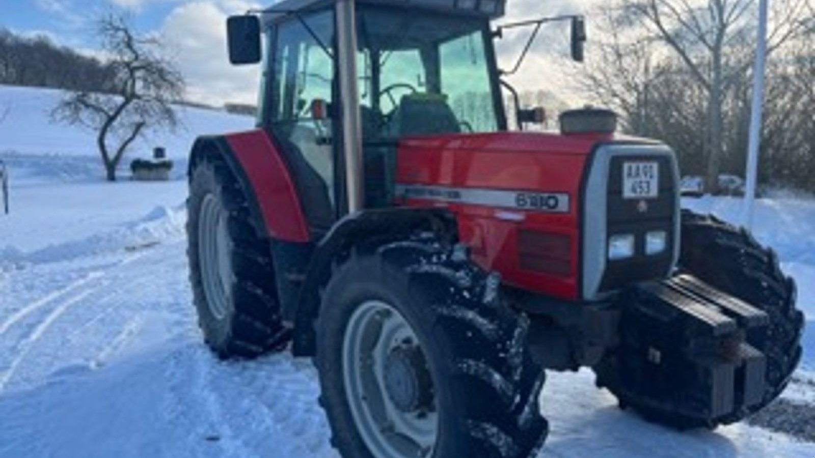 Traktor a típus Massey Ferguson 6180, Gebrauchtmaschine ekkor: Kolind (Kép 2)
