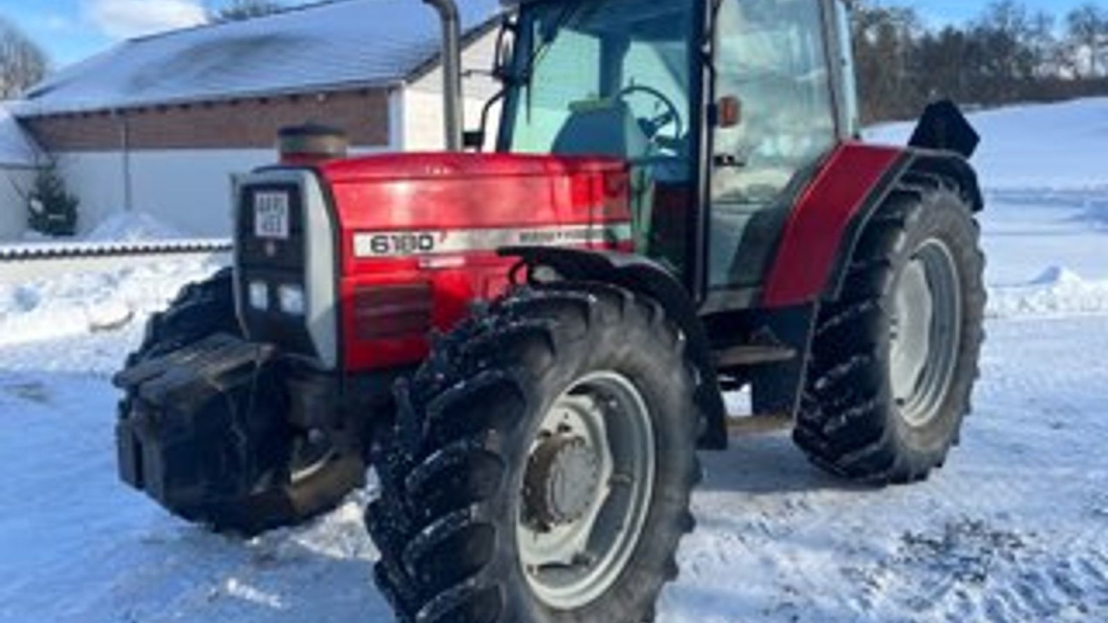 Traktor a típus Massey Ferguson 6180, Gebrauchtmaschine ekkor: Kolind (Kép 1)