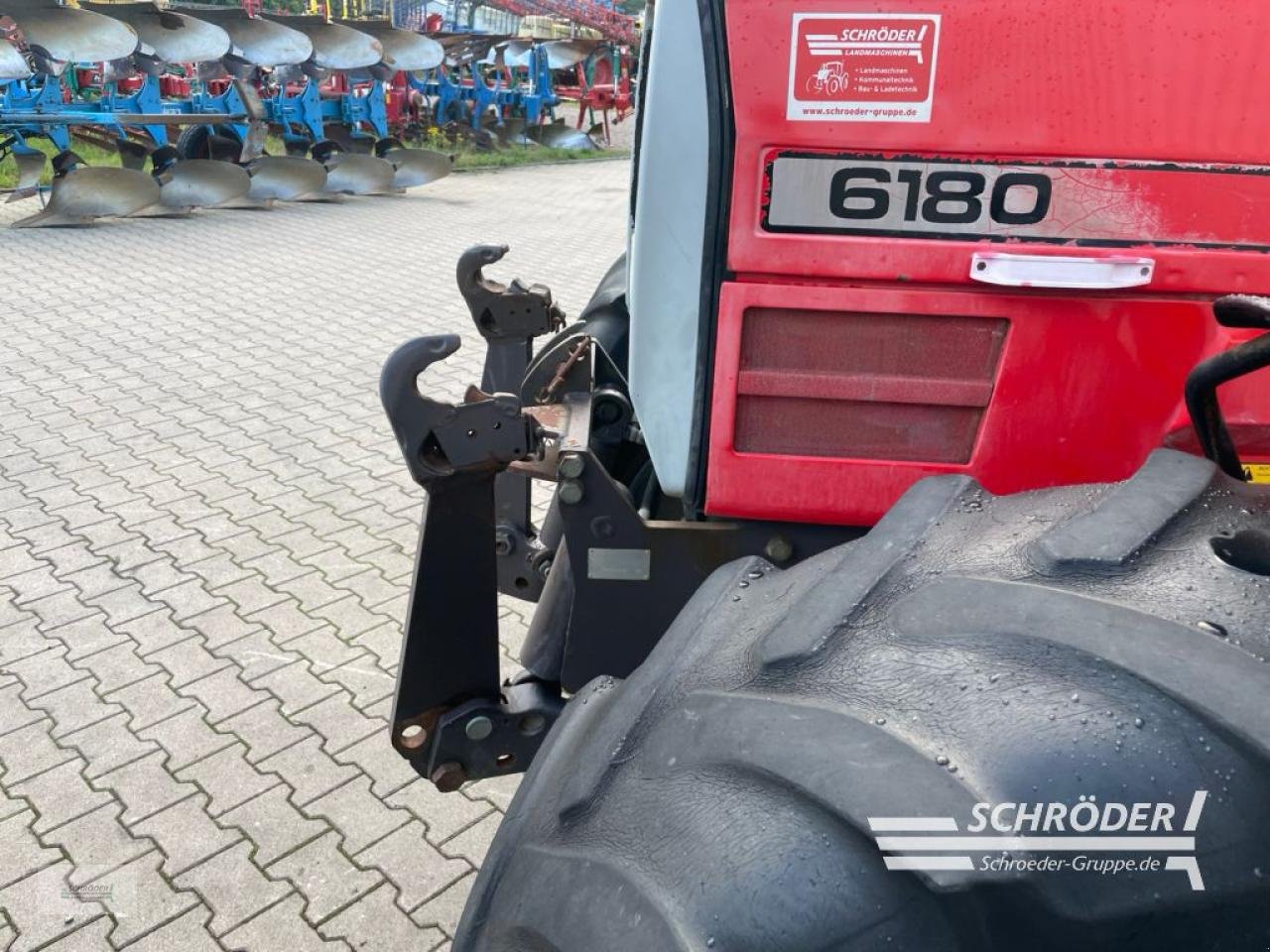 Traktor от тип Massey Ferguson 6180, Gebrauchtmaschine в Wildeshausen (Снимка 10)
