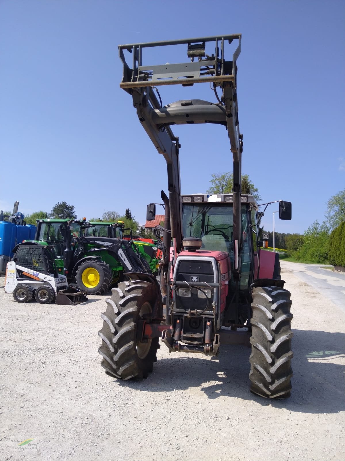 Traktor tip Massey Ferguson 6180A Dynashift, Gebrauchtmaschine in Pegnitz-Bronn (Poză 3)