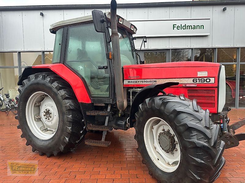 Traktor du type Massey Ferguson 6190 Frontzapfwelle, Klima, Gebrauchtmaschine en Neuenkirchen-Vinte (Photo 3)
