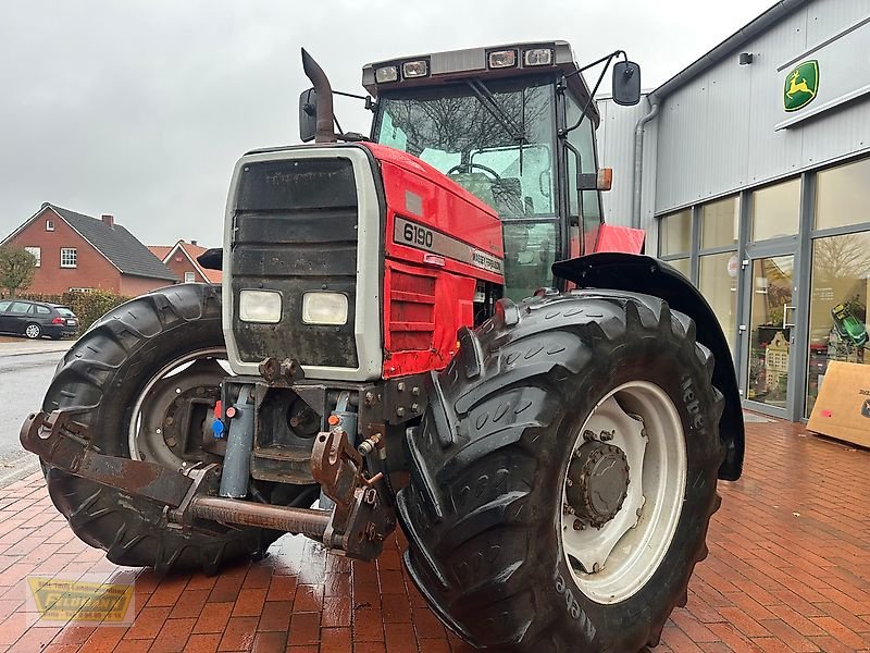 Traktor du type Massey Ferguson 6190 Frontzapfwelle, Klima, Gebrauchtmaschine en Neuenkirchen-Vinte (Photo 14)