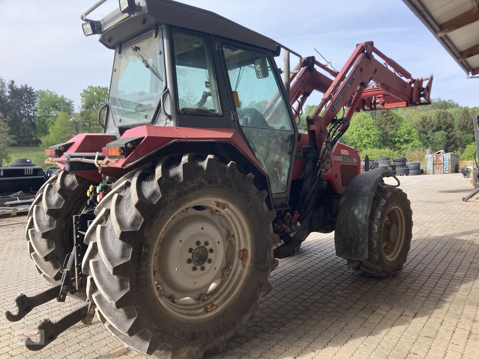 Traktor des Typs Massey Ferguson 6278 Hopfen m. FL, Gebrauchtmaschine in Mainburg/Wambach (Bild 9)