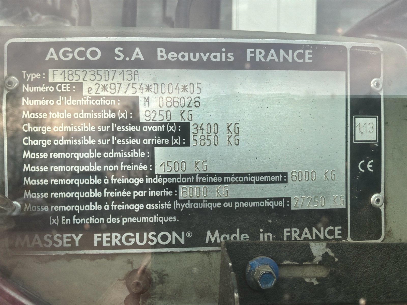 Traktor typu Massey Ferguson 6290, Gebrauchtmaschine v Aarschot (Obrázek 28)