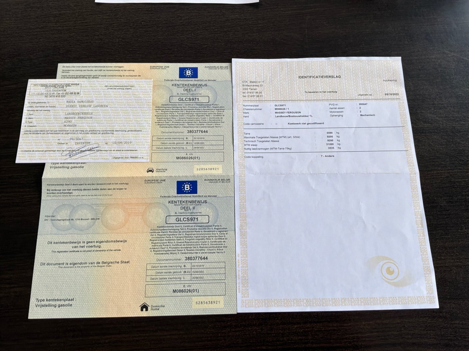 Traktor typu Massey Ferguson 6290, Gebrauchtmaschine v Aarschot (Obrázek 29)