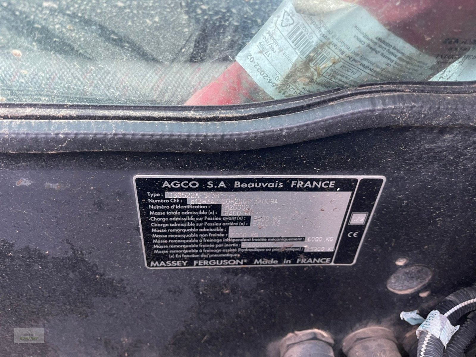 Traktor of the type Massey Ferguson 6445, Gebrauchtmaschine in Bad Leonfelden (Picture 8)