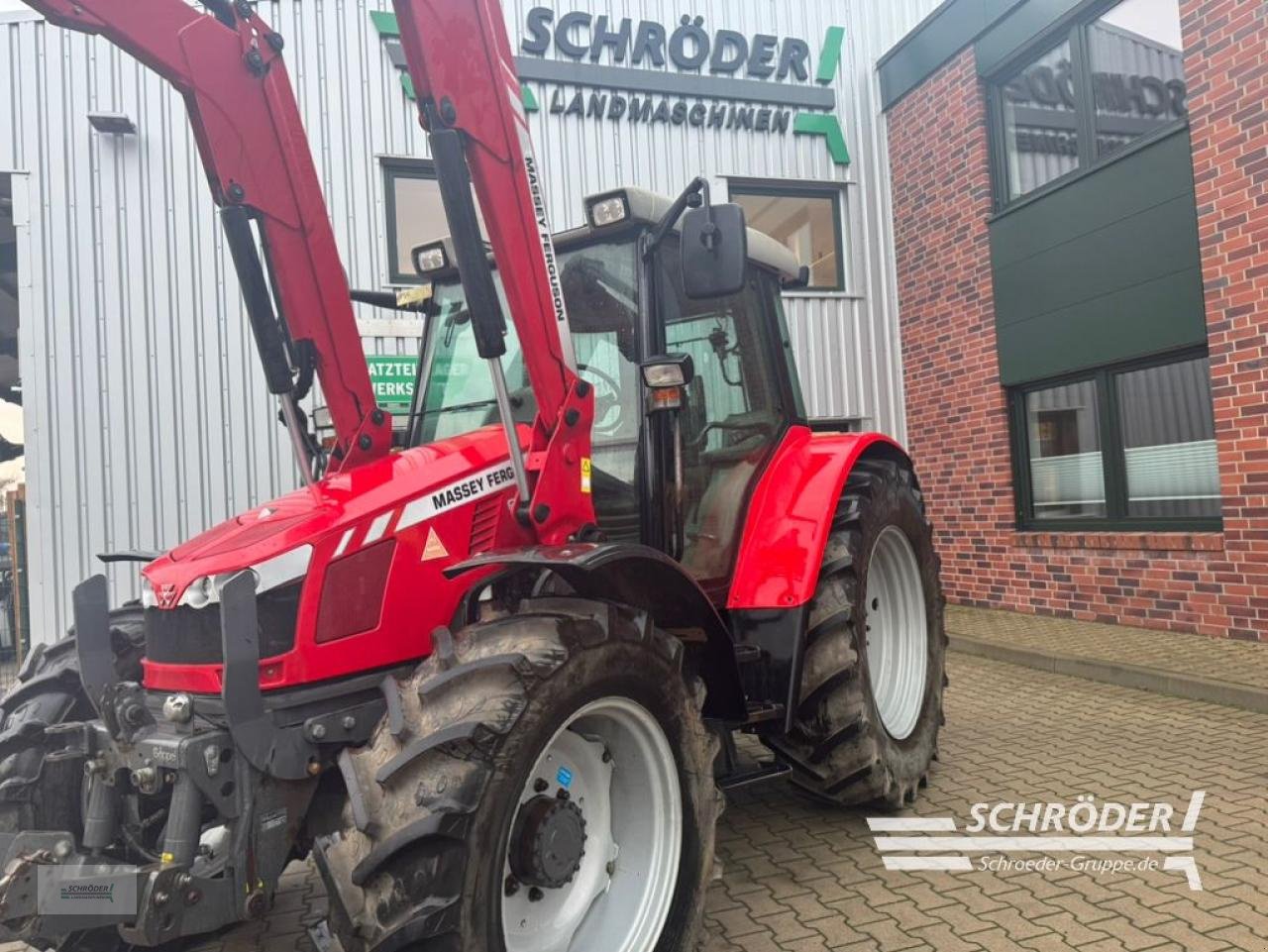 Traktor typu Massey Ferguson 6455 COMFORT, Gebrauchtmaschine v Wildeshausen (Obrázek 11)