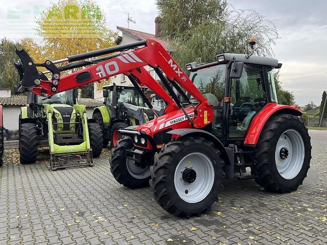 Traktor типа Massey Ferguson 6455 dyna-6 + mailleux mx t10, Gebrauchtmaschine в DAMAS?AWEK (Фотография 10)