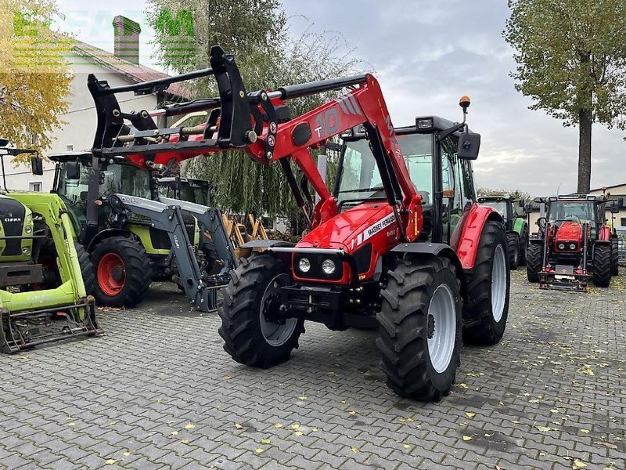 Traktor типа Massey Ferguson 6455 dyna-6 + mailleux mx t10, Gebrauchtmaschine в DAMAS?AWEK (Фотография 2)
