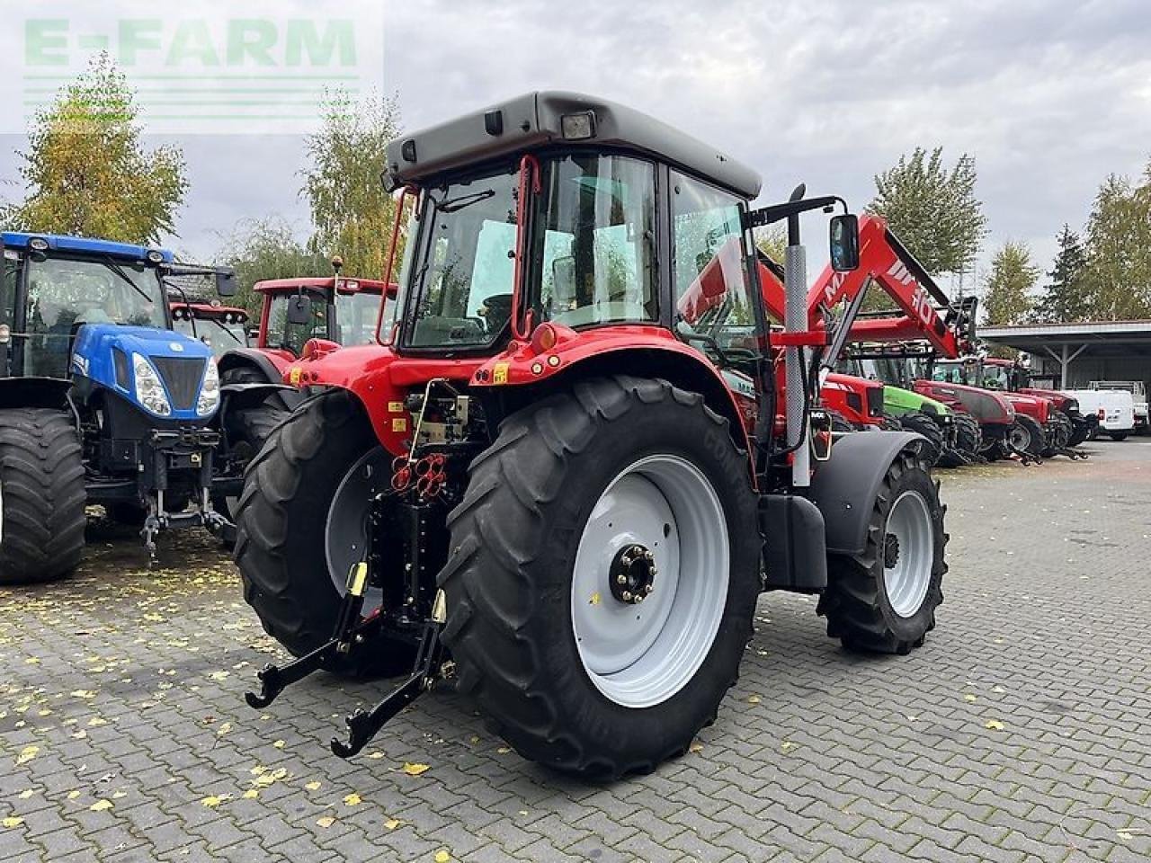 Traktor типа Massey Ferguson 6455 dyna-6 + mailleux mx t10, Gebrauchtmaschine в DAMAS?AWEK (Фотография 7)