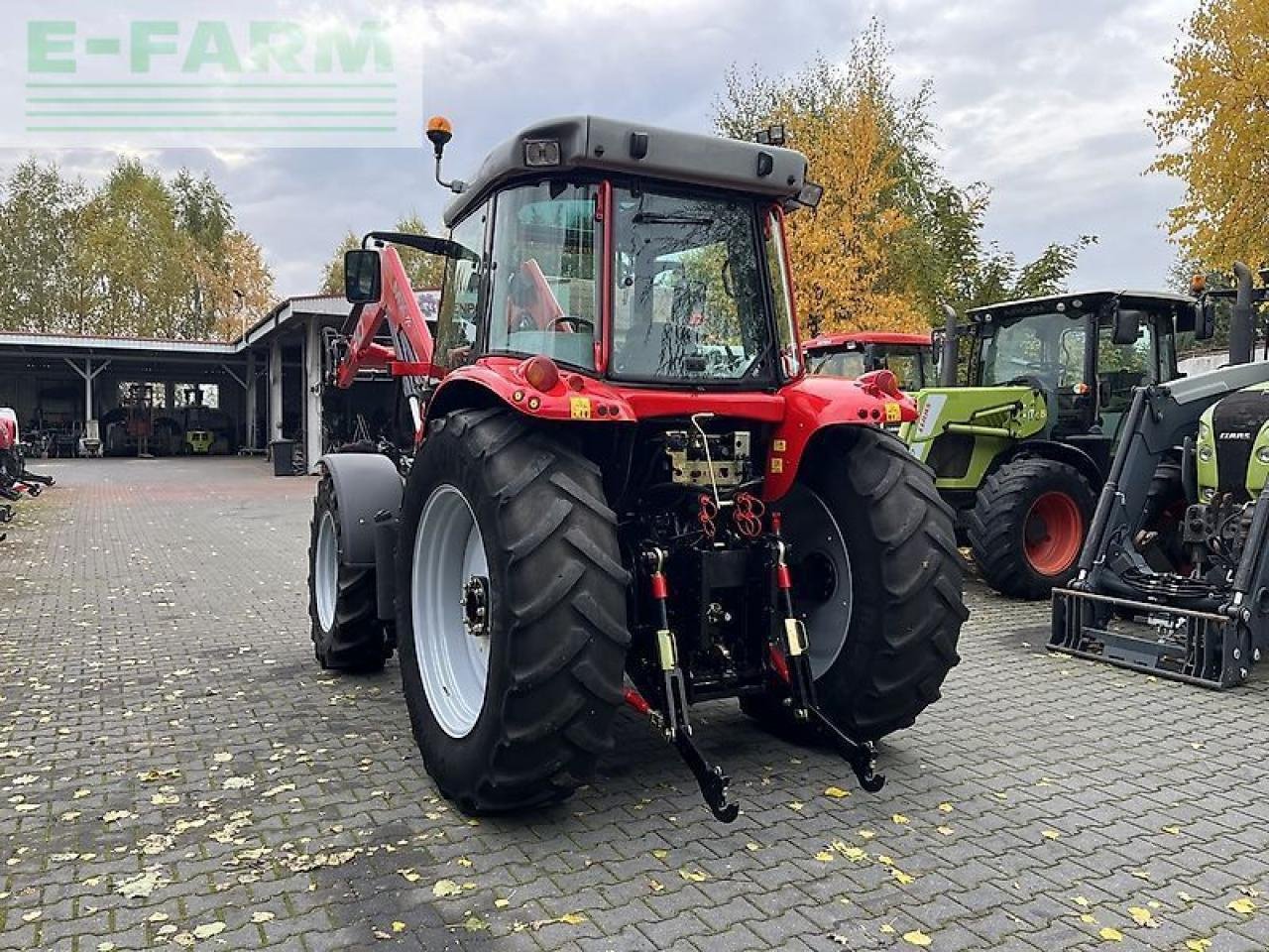 Traktor типа Massey Ferguson 6455 dyna-6 + mailleux mx t10, Gebrauchtmaschine в DAMAS?AWEK (Фотография 8)