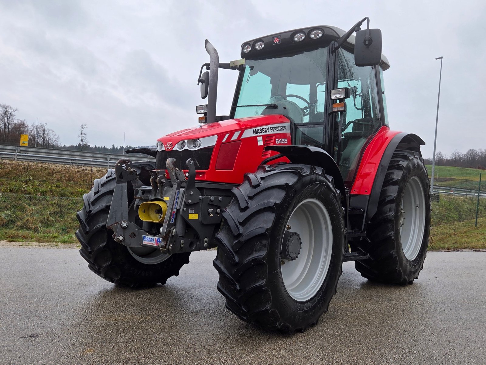 Traktor Türe ait Massey Ferguson 6455, Gebrauchtmaschine içinde TREBNJE (resim 1)