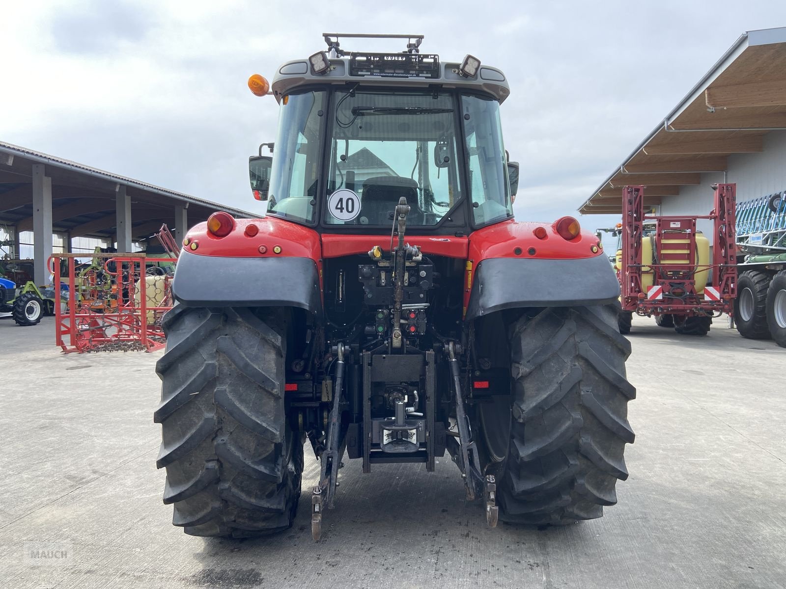 Traktor Türe ait Massey Ferguson 6460 Dyna 6 + Frontlader, Gebrauchtmaschine içinde Burgkirchen (resim 7)