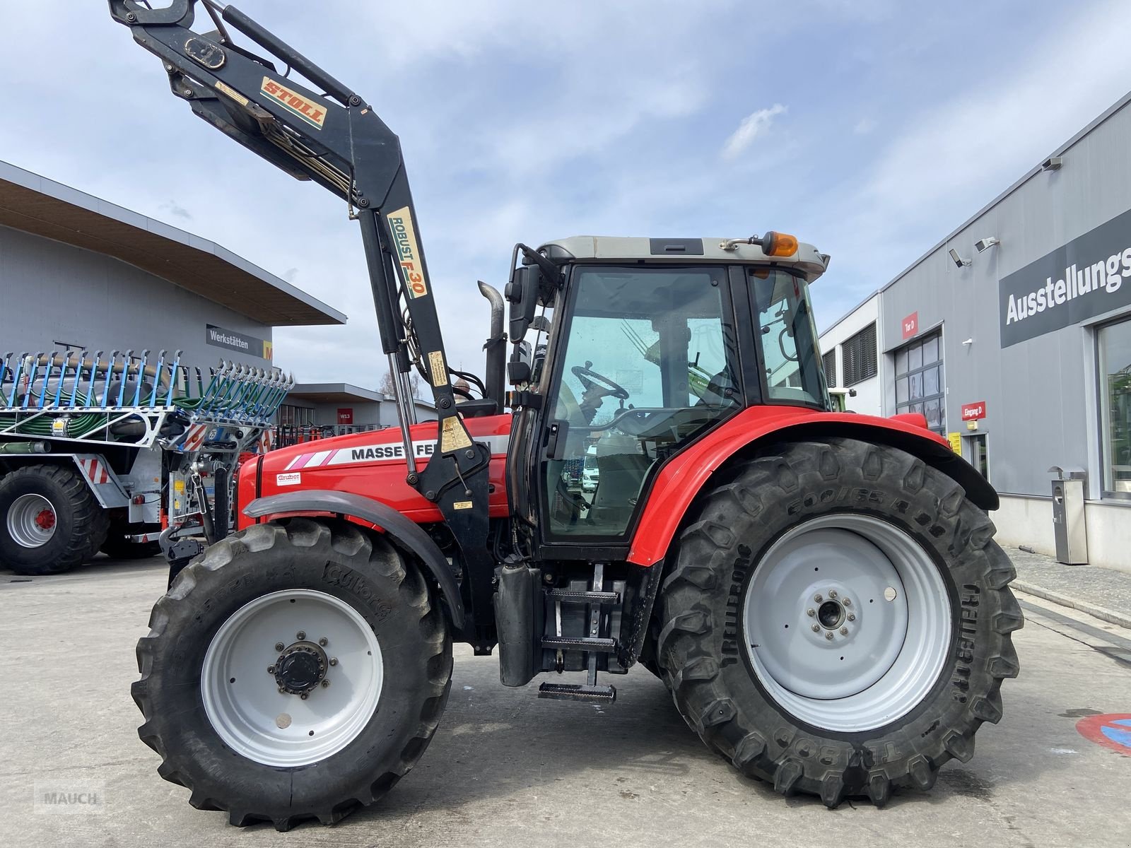 Traktor Türe ait Massey Ferguson 6460 Dyna 6 + Frontlader, Gebrauchtmaschine içinde Burgkirchen (resim 10)