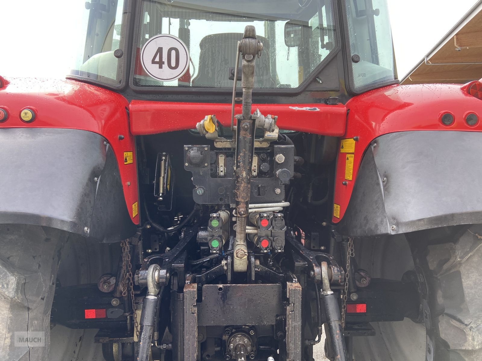 Traktor Türe ait Massey Ferguson 6460 Dyna 6 + Frontlader, Gebrauchtmaschine içinde Burgkirchen (resim 8)