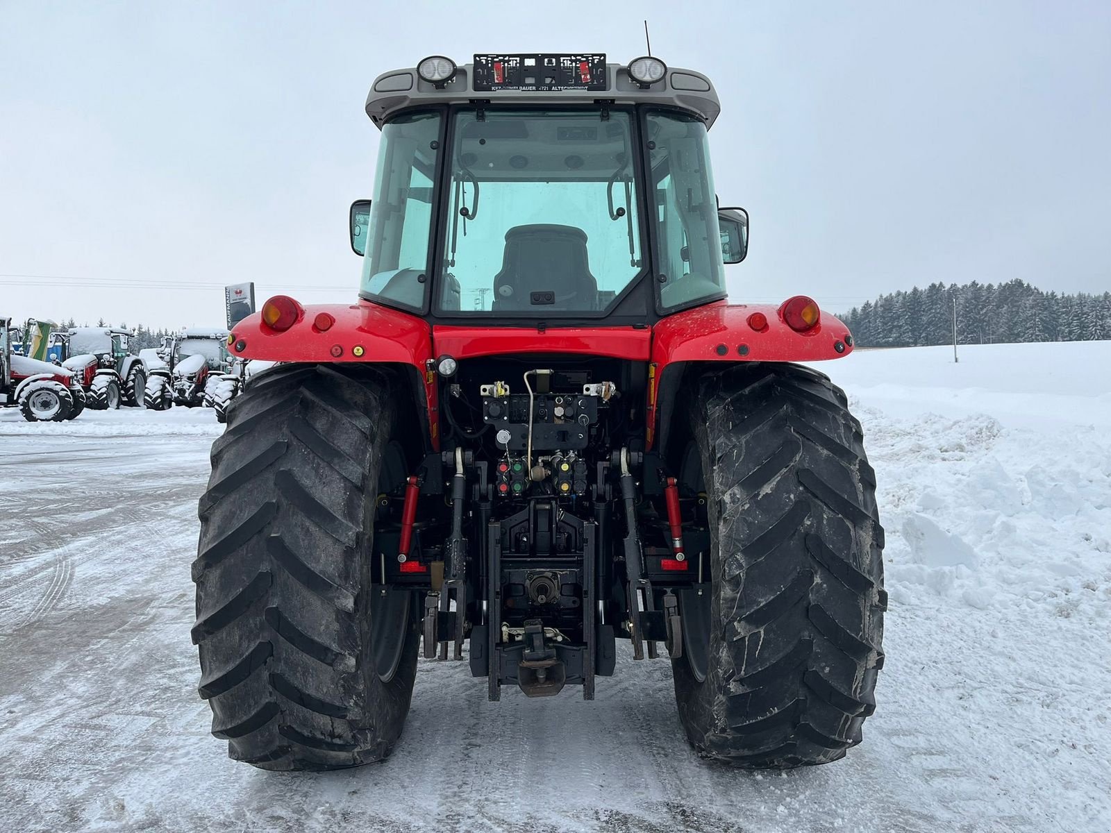 Traktor des Typs Massey Ferguson 6465-4 Dynashift Plus, Gebrauchtmaschine in NATTERNBACH (Bild 9)