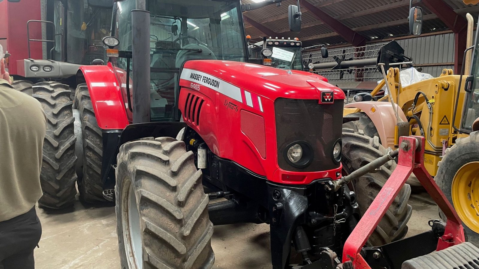 Traktor типа Massey Ferguson 6465 Dynashift med Frontlift, Gebrauchtmaschine в Hjørring (Фотография 2)